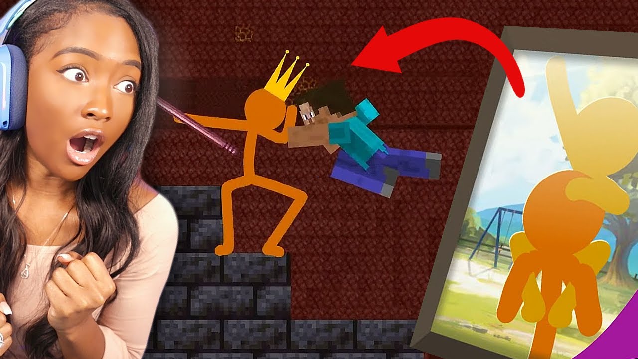 Сможет ли Херобрайн победить короля... У короля был сын??! | Короткометражки «Анимация против Min...