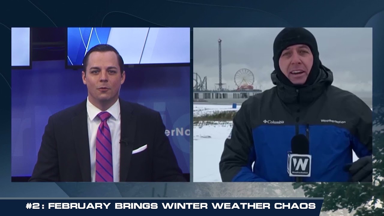 Top 10 of 2021 #2 Frigid February: Southern Ice and Snow