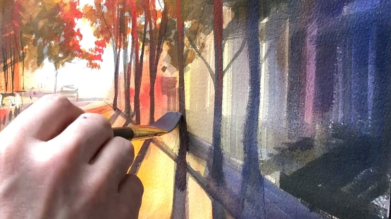 Painting Light and Shadow with Watercolour - Paul Kenton
