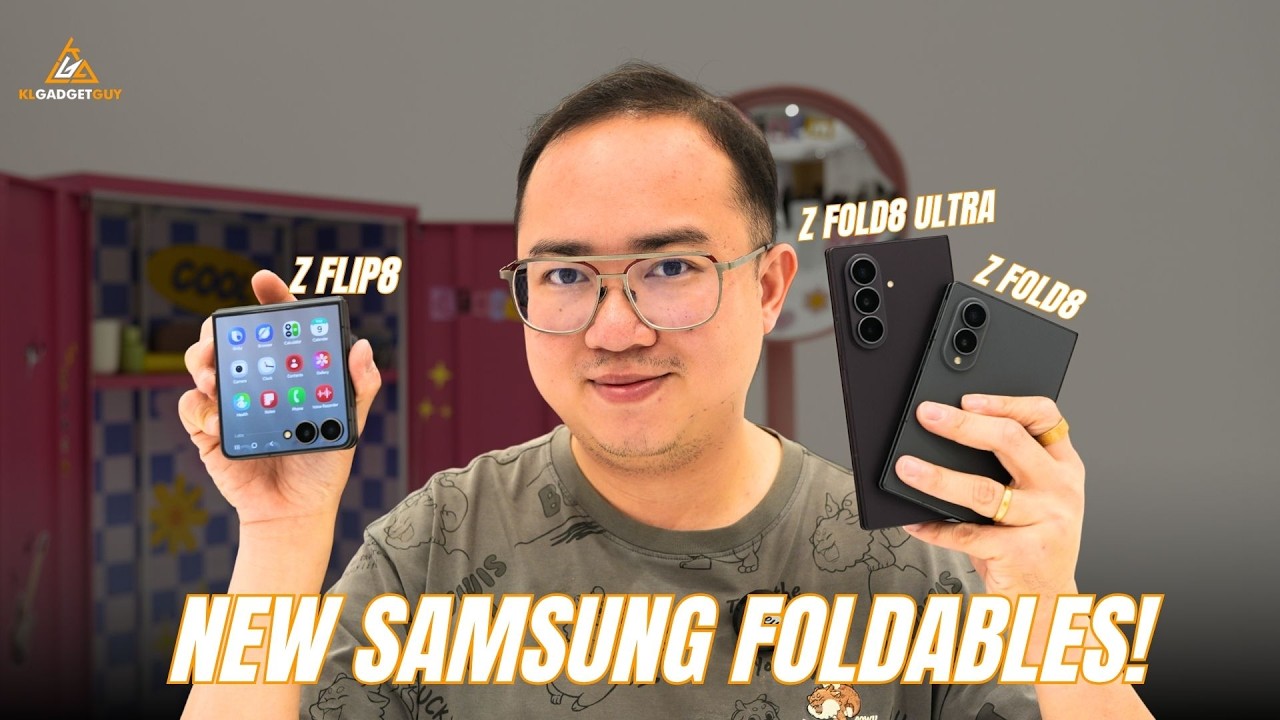 Это новые складные смартфоны Samsung!