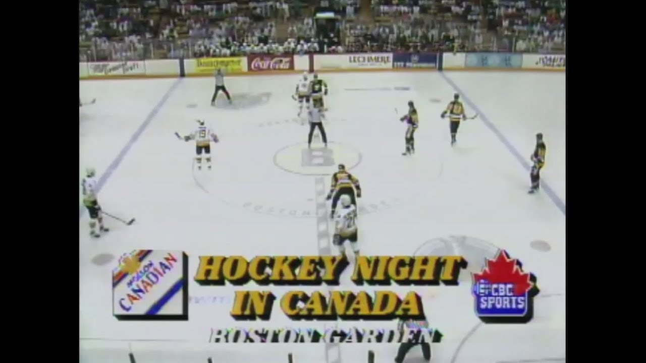 1992 NHL SCP CF G 3 Pittsburgh @ Boston 5 21 1992