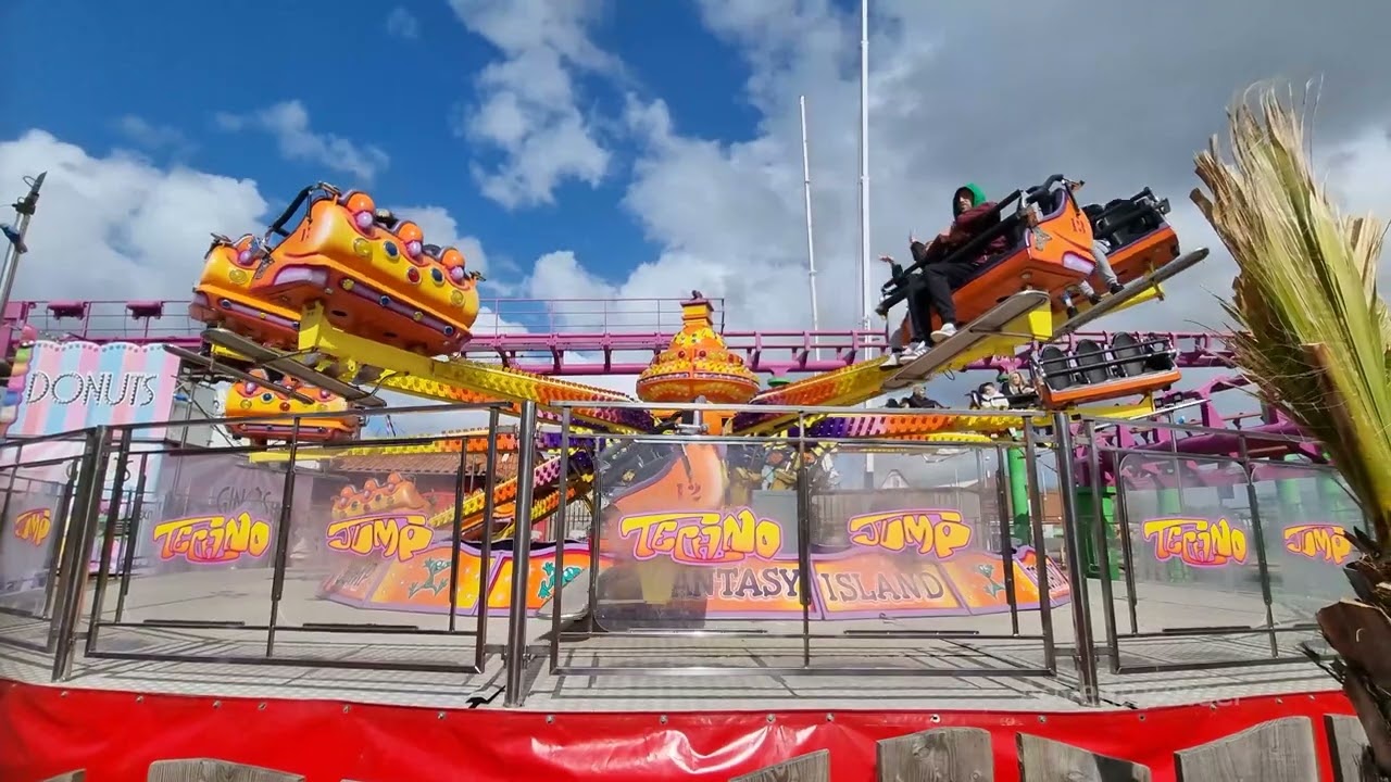 Techno Jump BROKEN DOWN at Fantasy Island Ingoldmells, Skegness