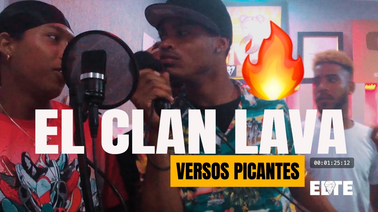 EL CLAN LAVA FRENA EN LA ELITE  - MONTAN VERSOS PICANTES (7 MINUTOS SIN PARAR)
