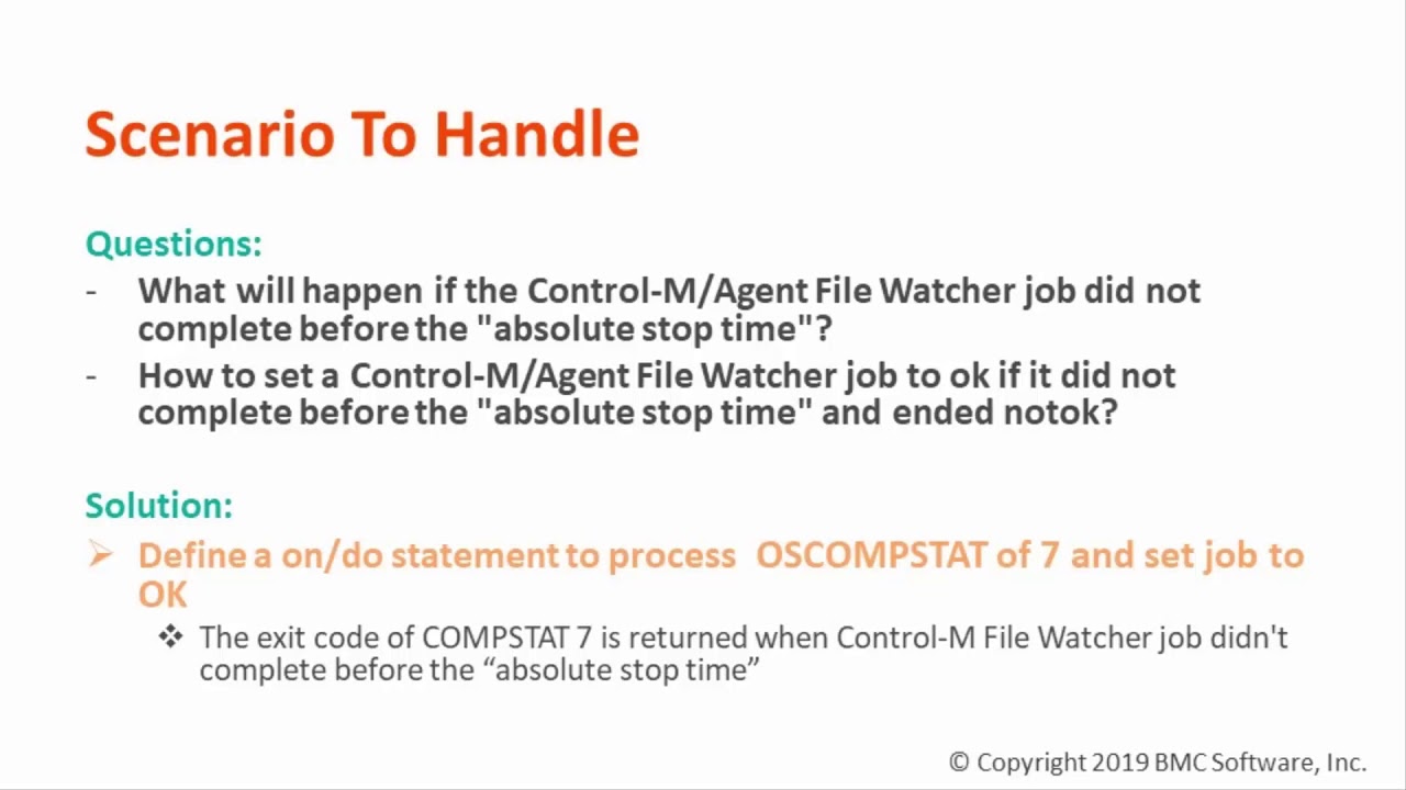 Установка задания Control-M/Agent FW на значение OK, если оно не было завершено до &laquo;Определения а...