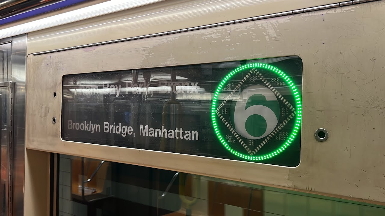 R62A (6) Local Train Ride from Pelham Bay Park to Brooklyn Bridge-City Hall via City Hall Loop.