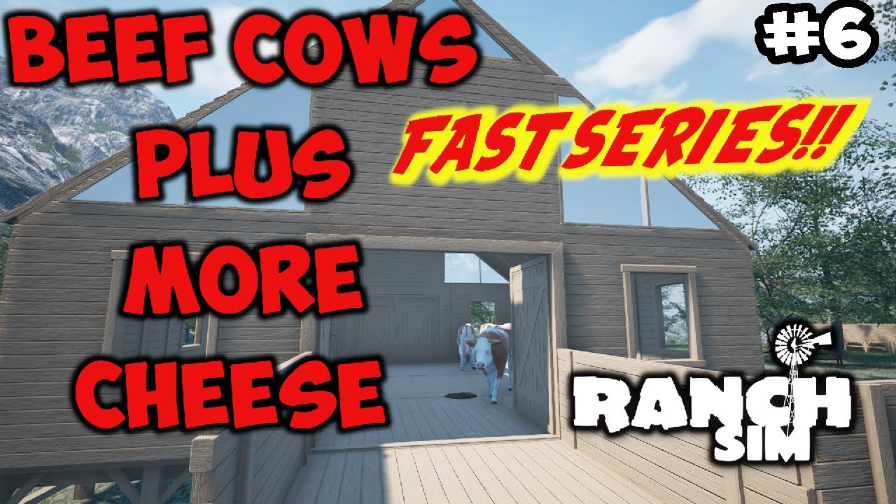 RANCH SIM - FAST SERIES BEEF COWS AND MORE CHEESE !!