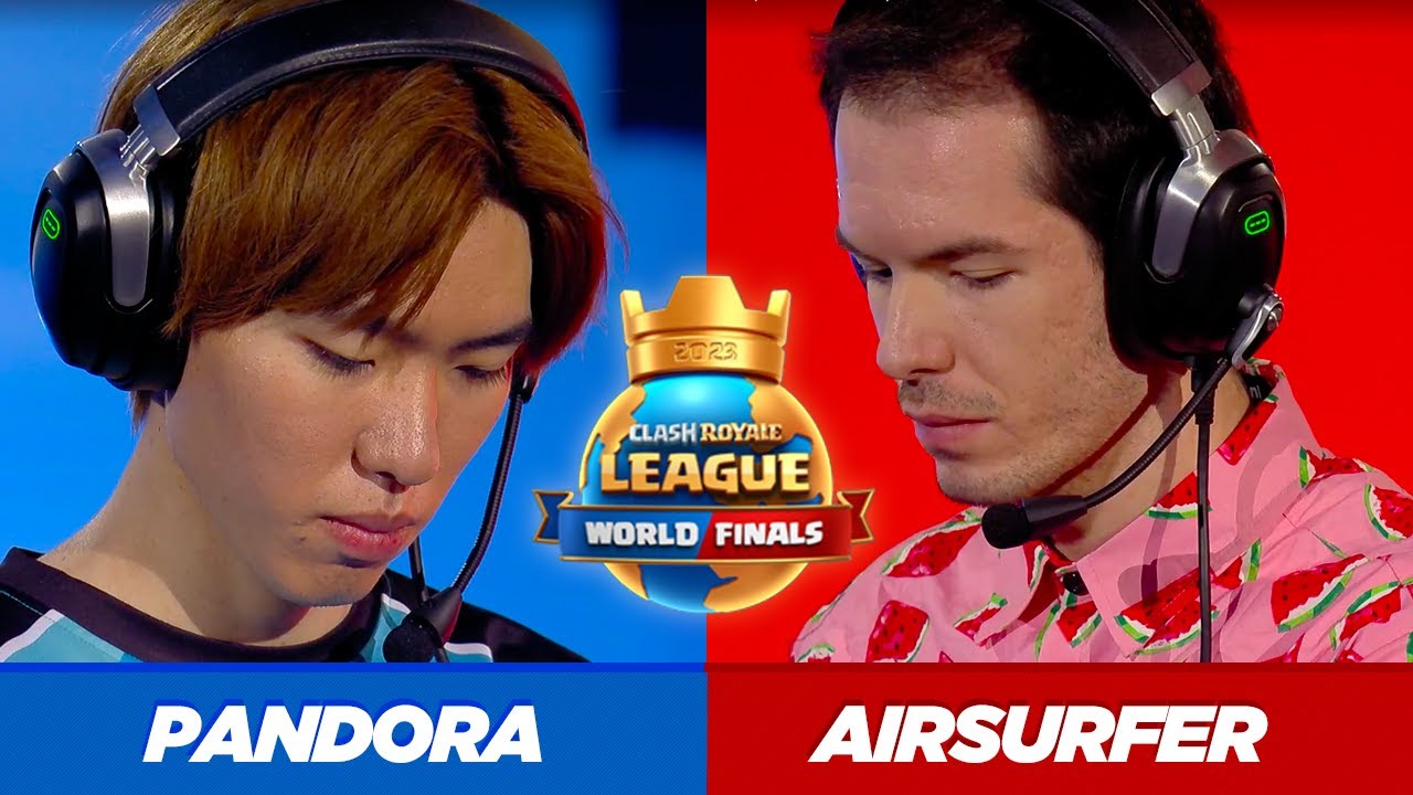 PANDORA VS AIRSURFER | FINAL DEL MUNDO CRL 2023 | PRESENCIAL #clashroyale