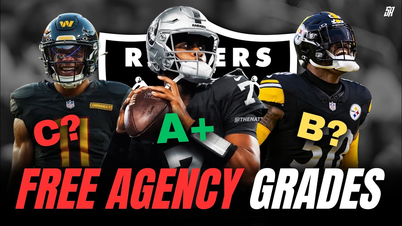 GRADING LAS VEGAS RAIDERS FREE AGENCY SIGNINGS 2025 (so far)