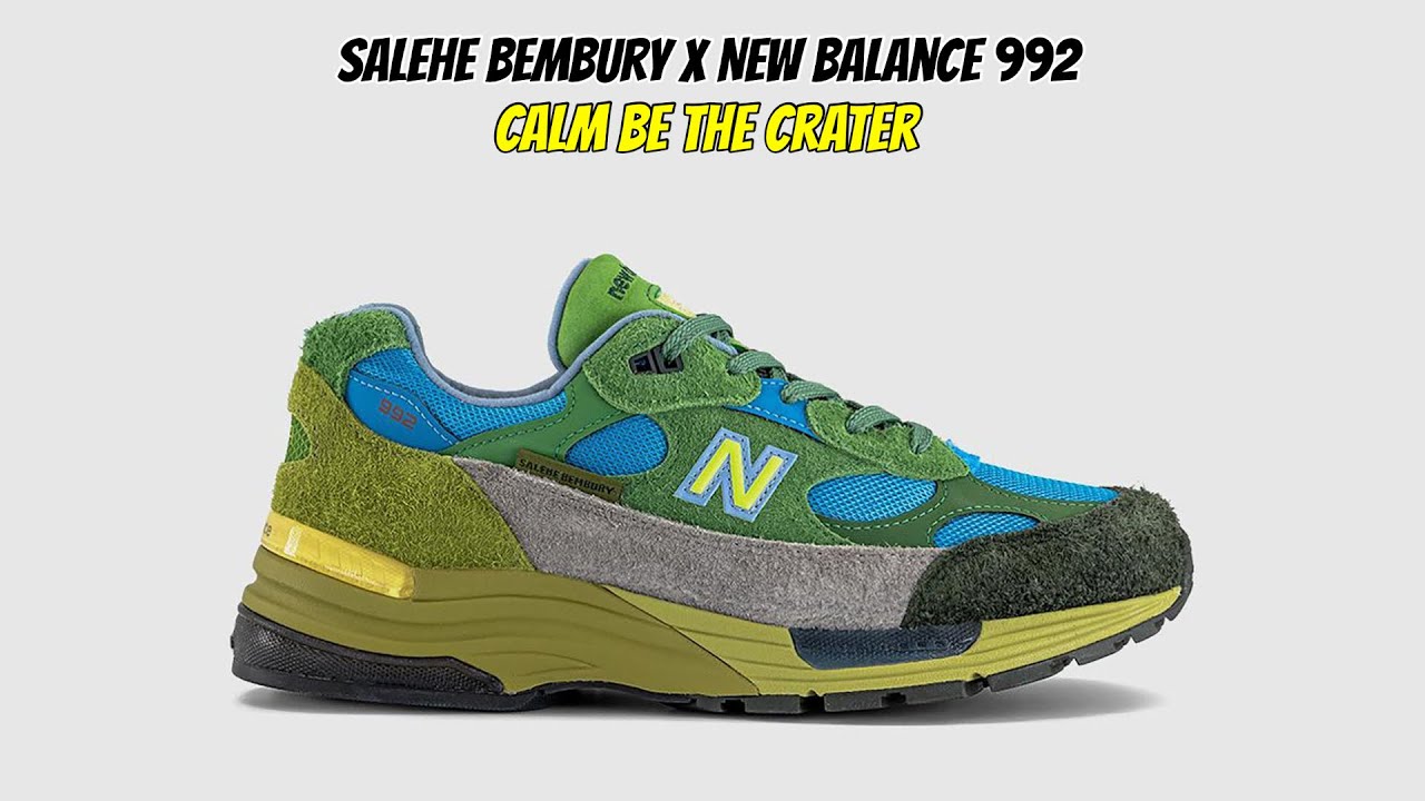 Salehe Bembury x New Balance 992 Calm Be The Crater
