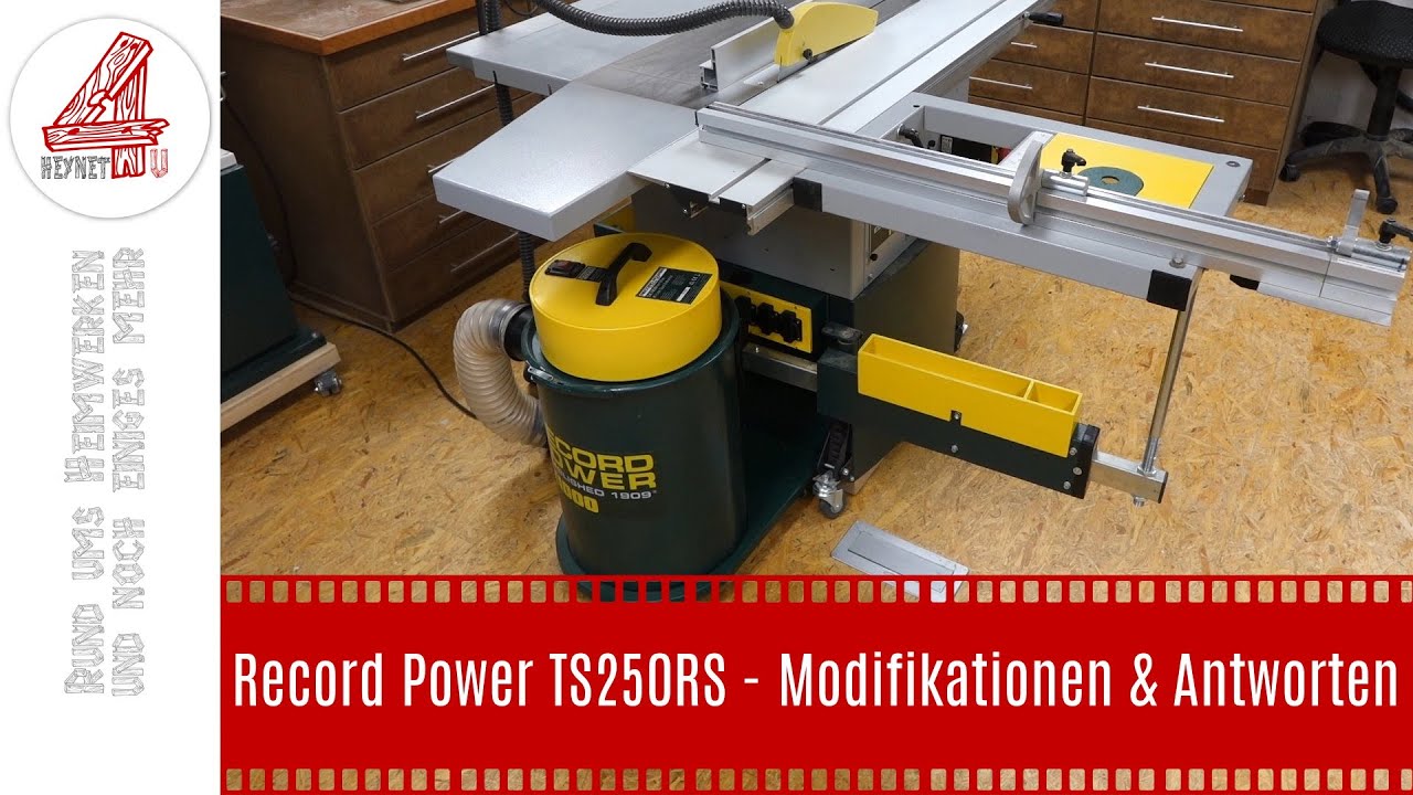 Record Power TS250RS - Modifikationen & Antworten