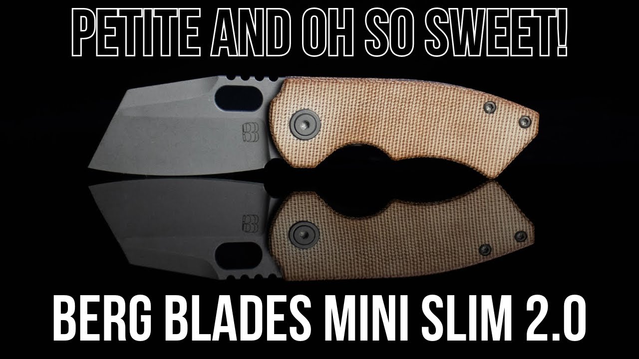 My New Favorite Tiny Knife? - Berg Blades Mini Slim 2.0