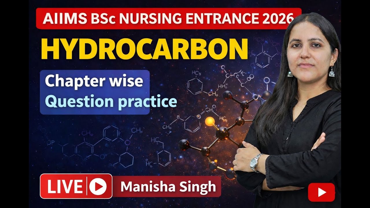 HYDROCARBON | MCQ SESSION | BSC NURSING ENTRANCE 2026