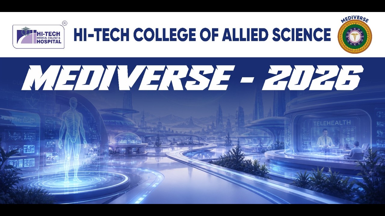 🔴LIVE : MEDIVERSE 2026 Hi-Tech College of ALLIED Science || HMTV Odia