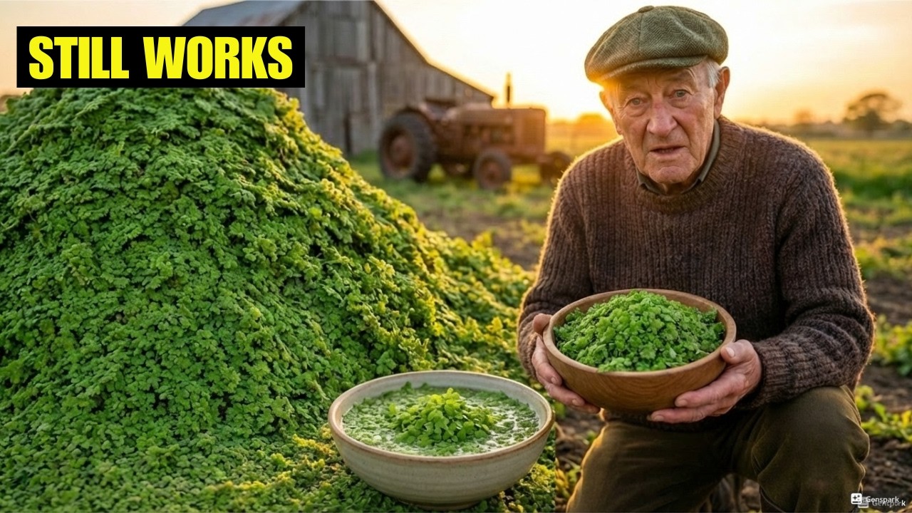 This 'Useless' Plant Is Actually 80% Protein..  Why Don't We Eat It?