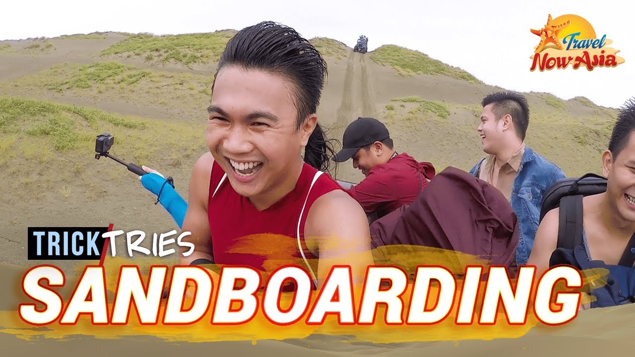 PAOAY SAND DUNES (Ilocos Norte) | Travel with BANINAY | TrickTries 4x4 & Sandboarding | TricksterzPH