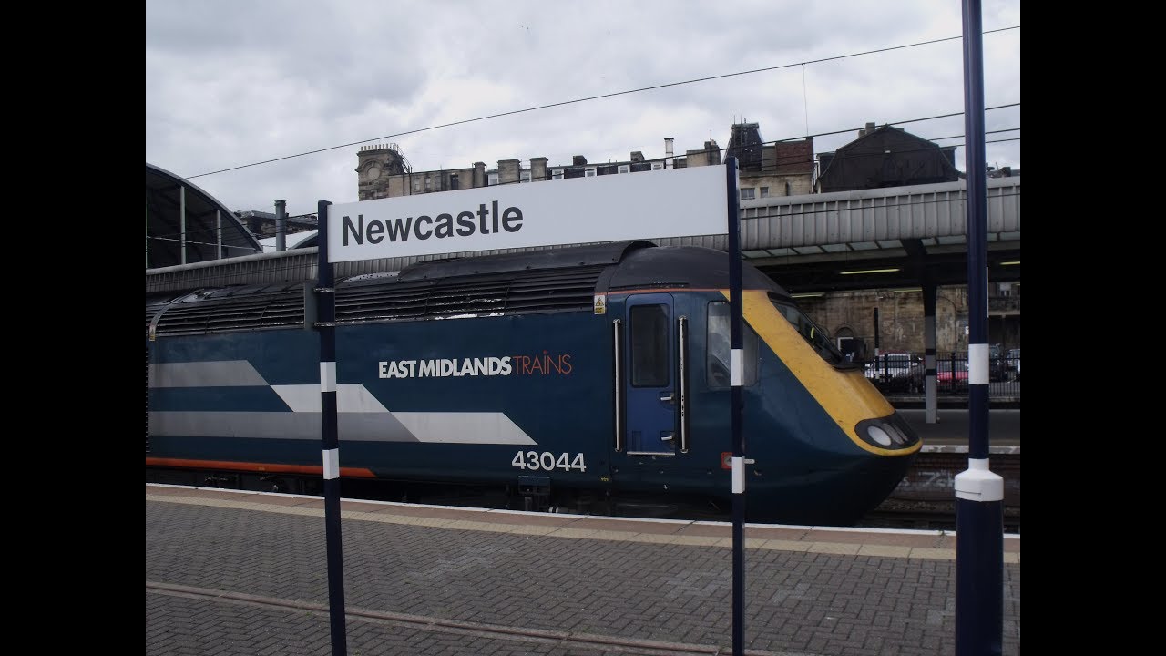 Trains At Newcastle | August 2010 | HST Hire In | Class 90 | Much More [HD]