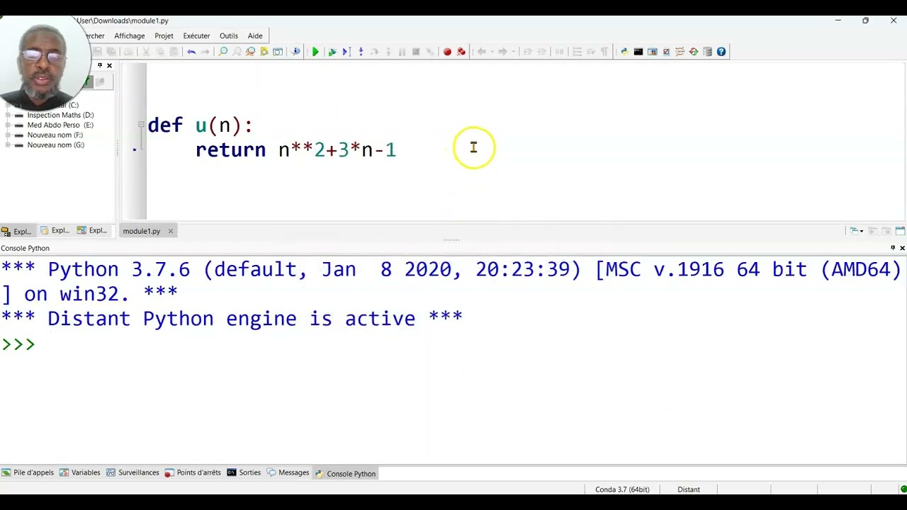 Tutoriel Interface d'EduPython