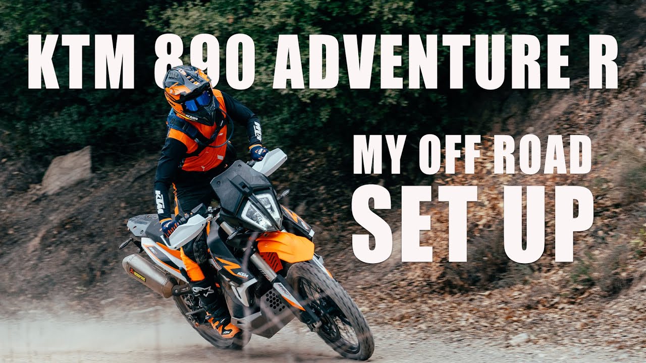 2022 KTM 890 ADVENTURE R - Off Road set up