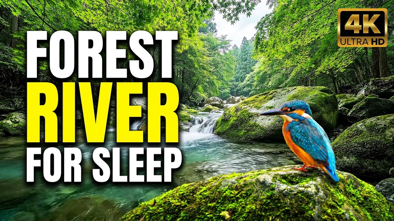 Calming River & Birdsong at Sunrise ☀️ | Stress Relief Nature
