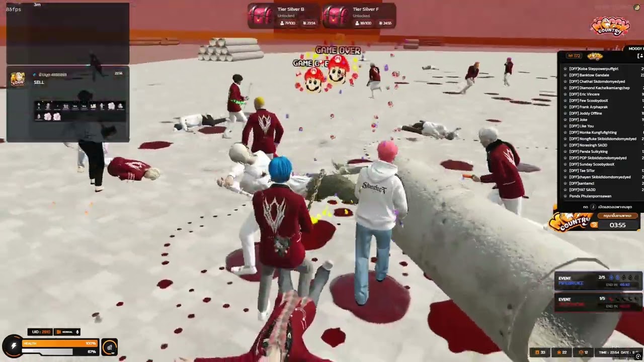 ตีให้ตลอด |Moggy County | #fivem  #offline  #highlights 