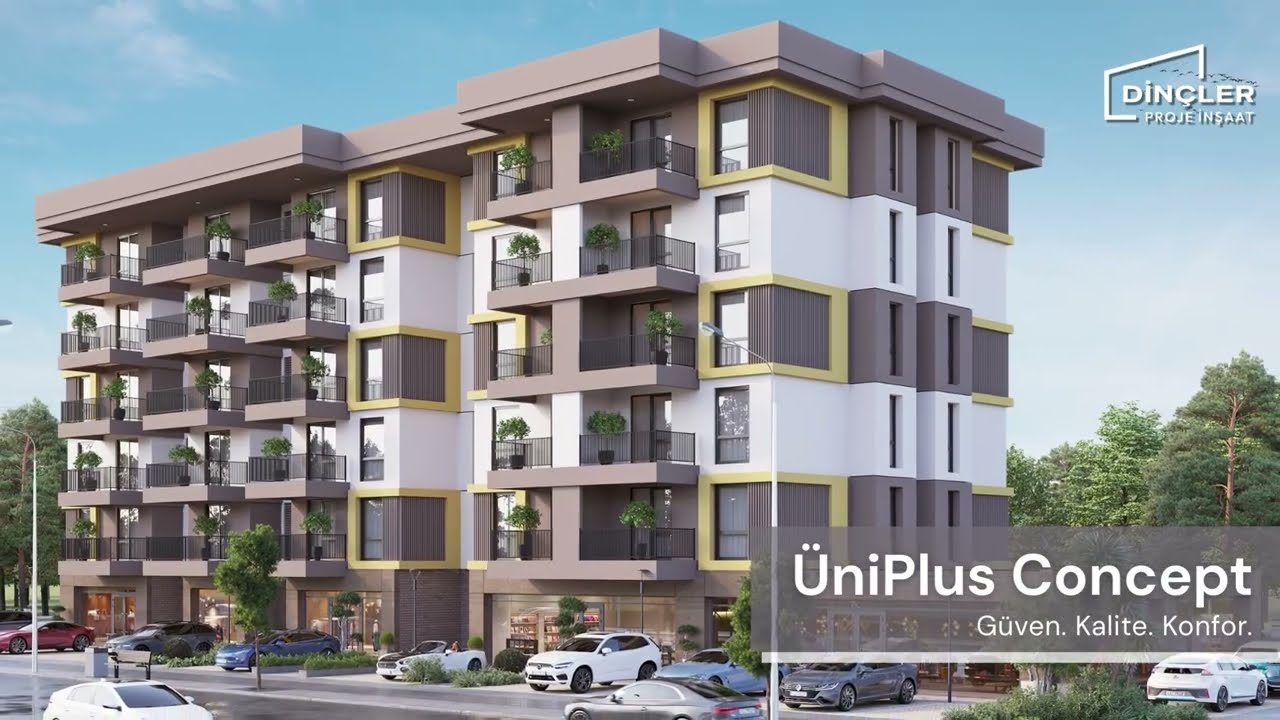 ÜniPlus Concept Konut Projesi │ 2+1 ve 1+1 Daireler │ Edirne, Merkez