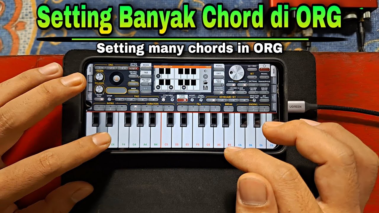 Bisa Setting PULUHAN Chord | Cara setting Chord ORG 2024