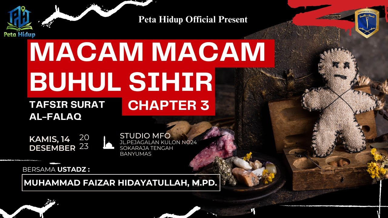 🔴 LIVE KAJIAN | MACAM MACAM BUHUL SIHIR - USTADZ MUHAMMAD FAIZAR