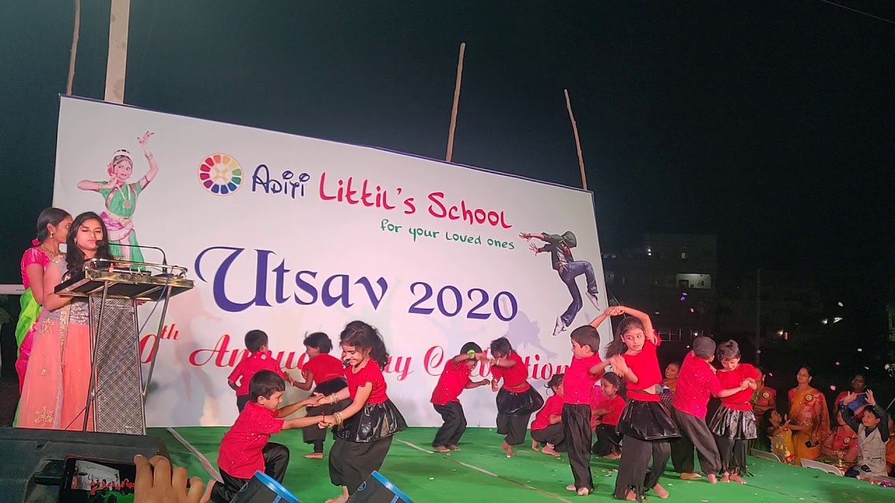 Utsav 2020 - Aditi Litil's School # Aadhvik Sai first stage performance