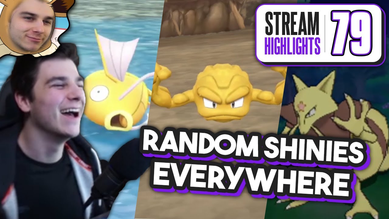Random Shiny Pokemon everywhere - Stream Highlights #79