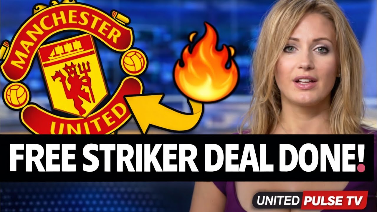 🚨 SHOCK FREE STRIKER DEAL! MAN UNITED AGREE 3-YEAR CONTRACT #manchesterunited #mufc #reddevils