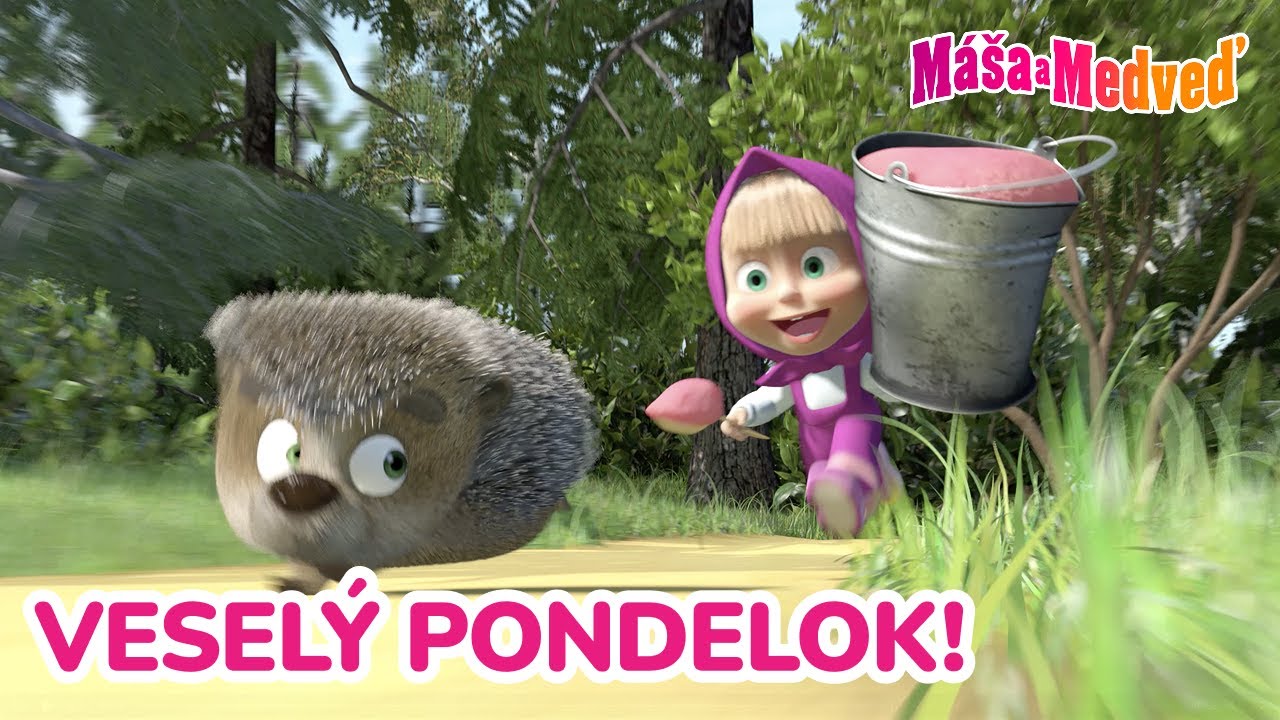 Máša a Medveď ⏰ Veselý pondelok! 🧘‍♂️🌞 Kolekcia epizód