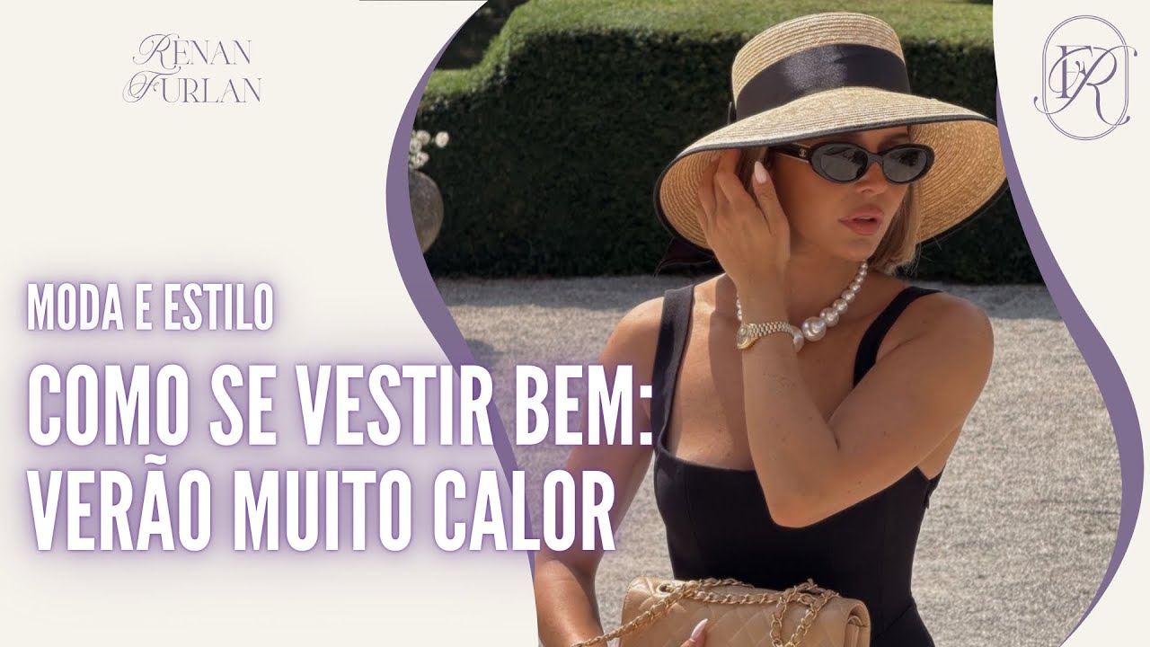 Truques de Moda para USAR ROUPAS PRETAS no Verão SEM PASSAR CALOR!