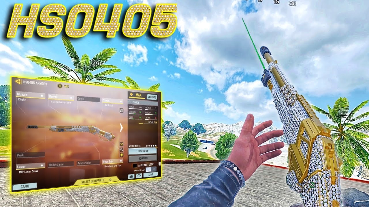 THIS Hs0405 GUNSMITH is FIRE🔥 in CLOSE RANGE | SEASON 11 | CODM GAMEPLAY
