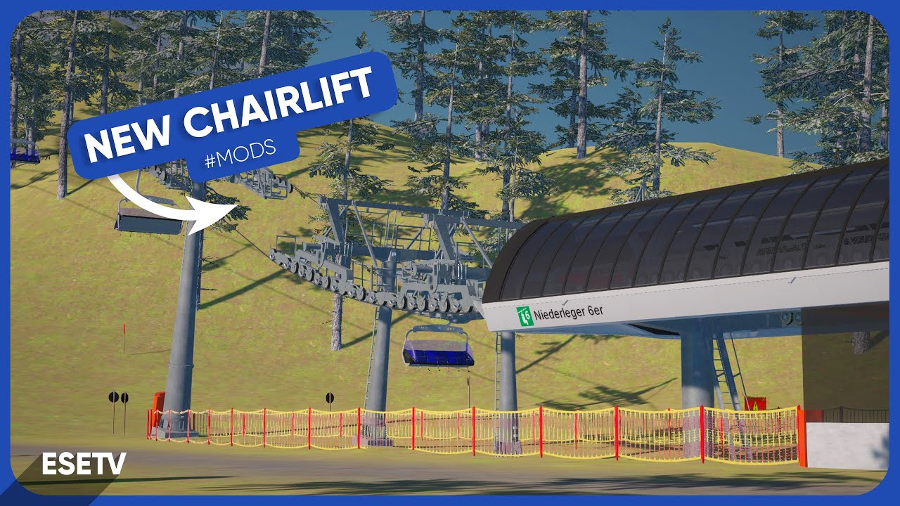 New 6-CLD/B Uni-G Vision Chairlift | WRS Mod Showcase