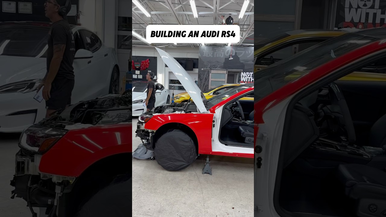 Building an AUDI RS4