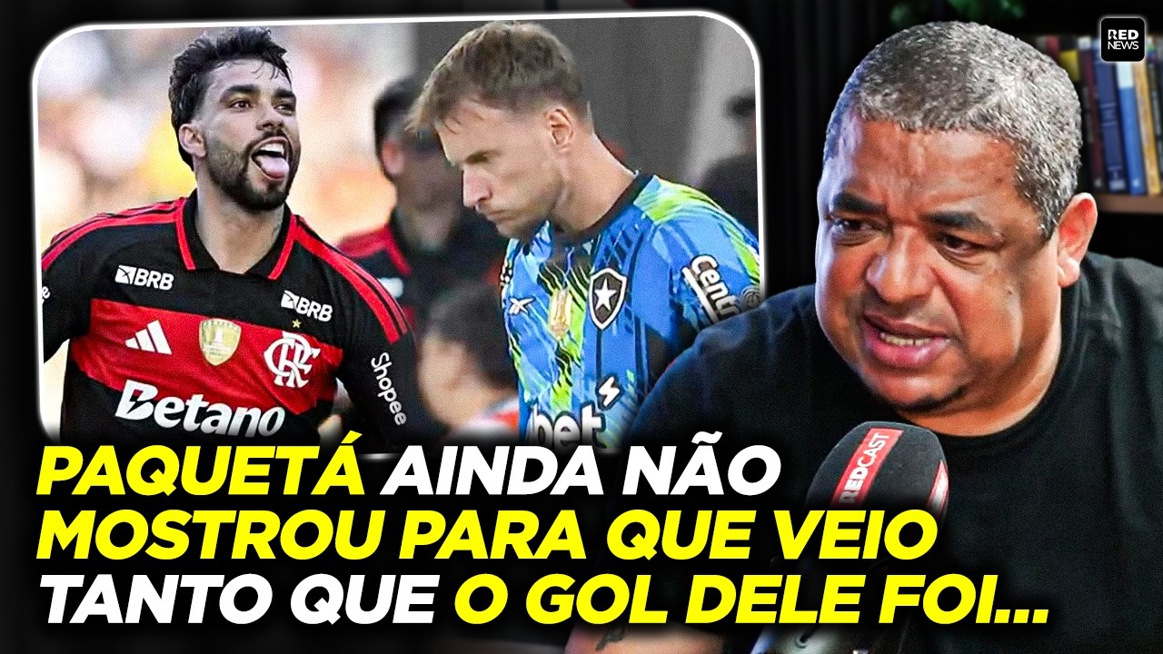 PAQUETÁ DECIDE EM FALHA DE NETO EM FLAMENGO CONTRA BOTAFOGO MAS...