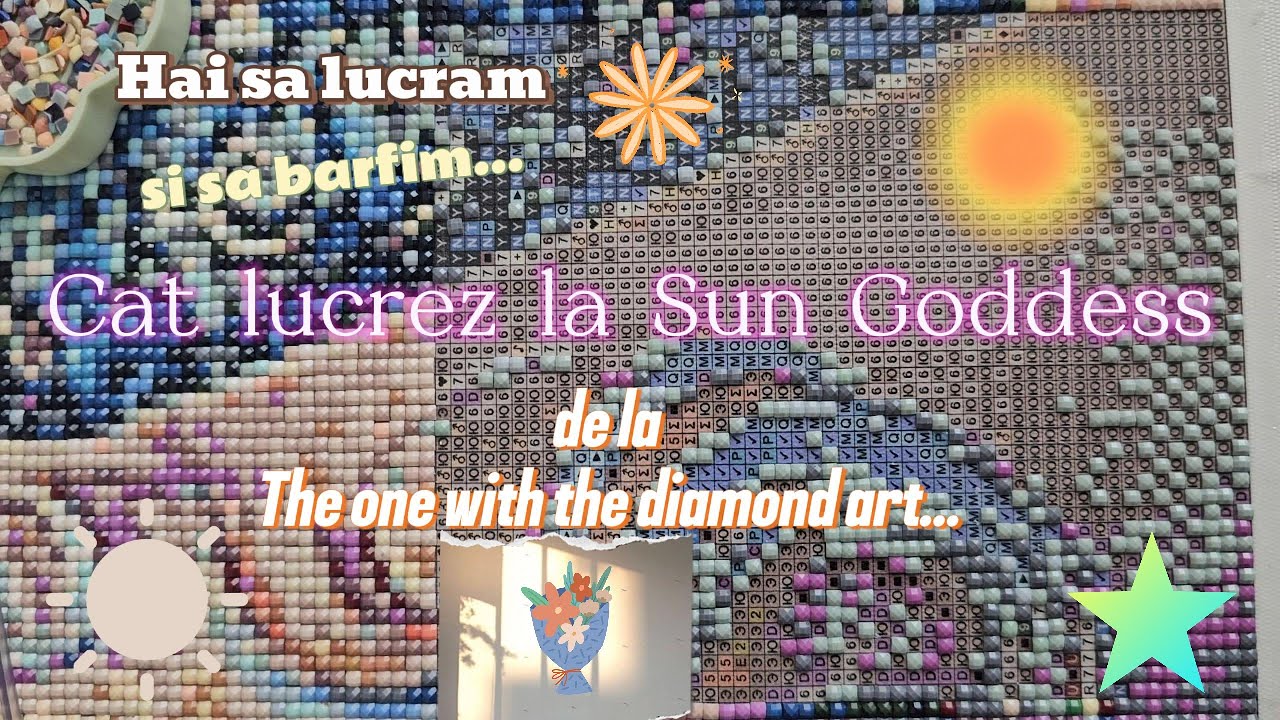Hai sa lucram si sa barfim cat termin si eu Sun Goddess de la TOWTDA. Mi-a mancat sufletul....