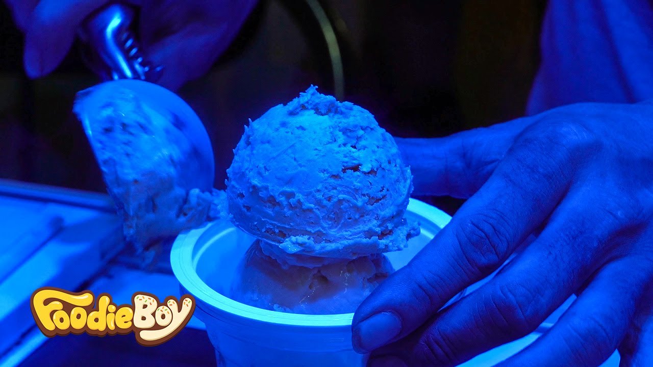 Криогенные печенья и мороженое с манго - Уличная еда в Тайване