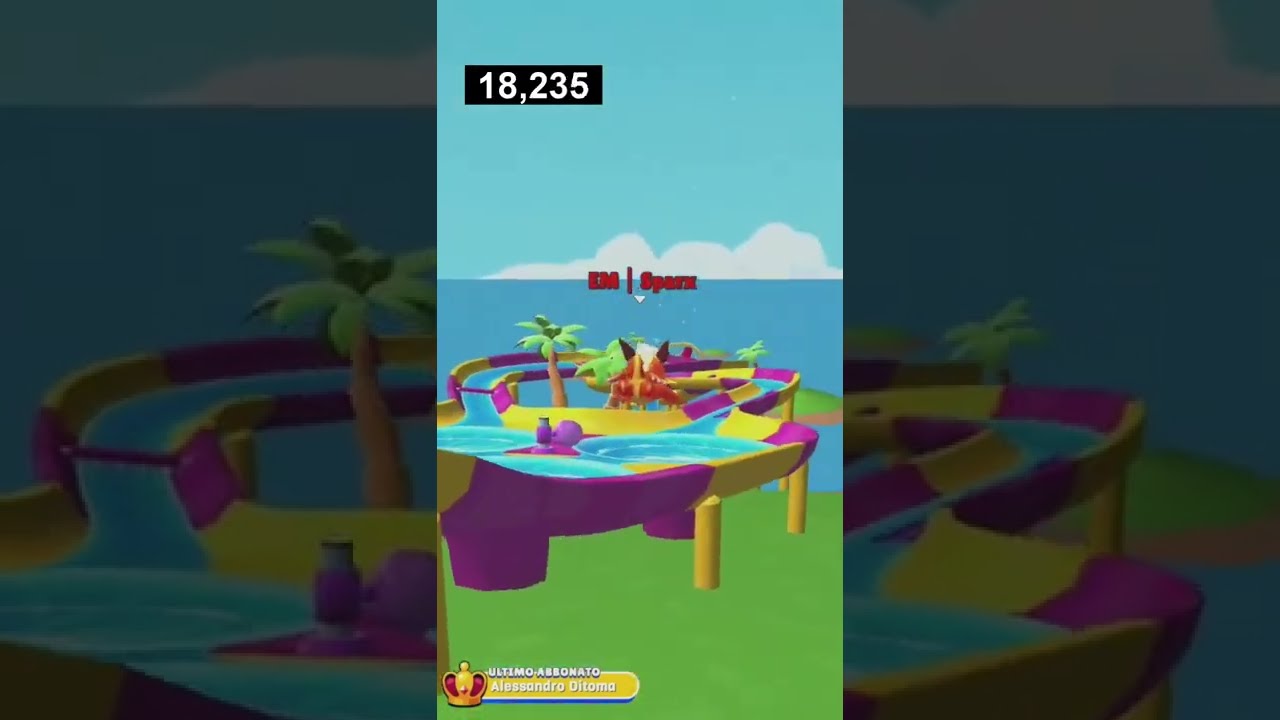 NUOVO RECORD SUPER SLIDE! 35.xx! - Stumble Guys ITA #shorts