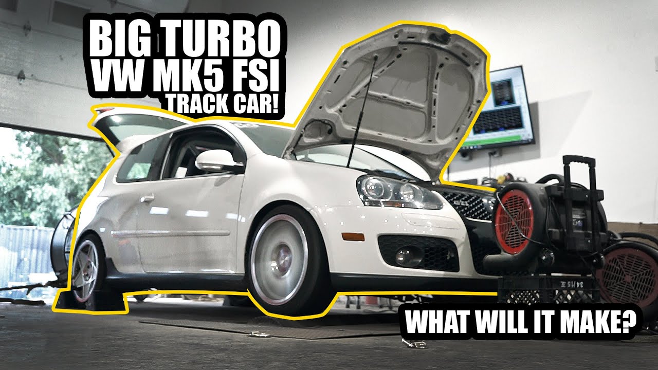 Big Turbo MK5 FSI с увеличенной мощностью. Precision 5558