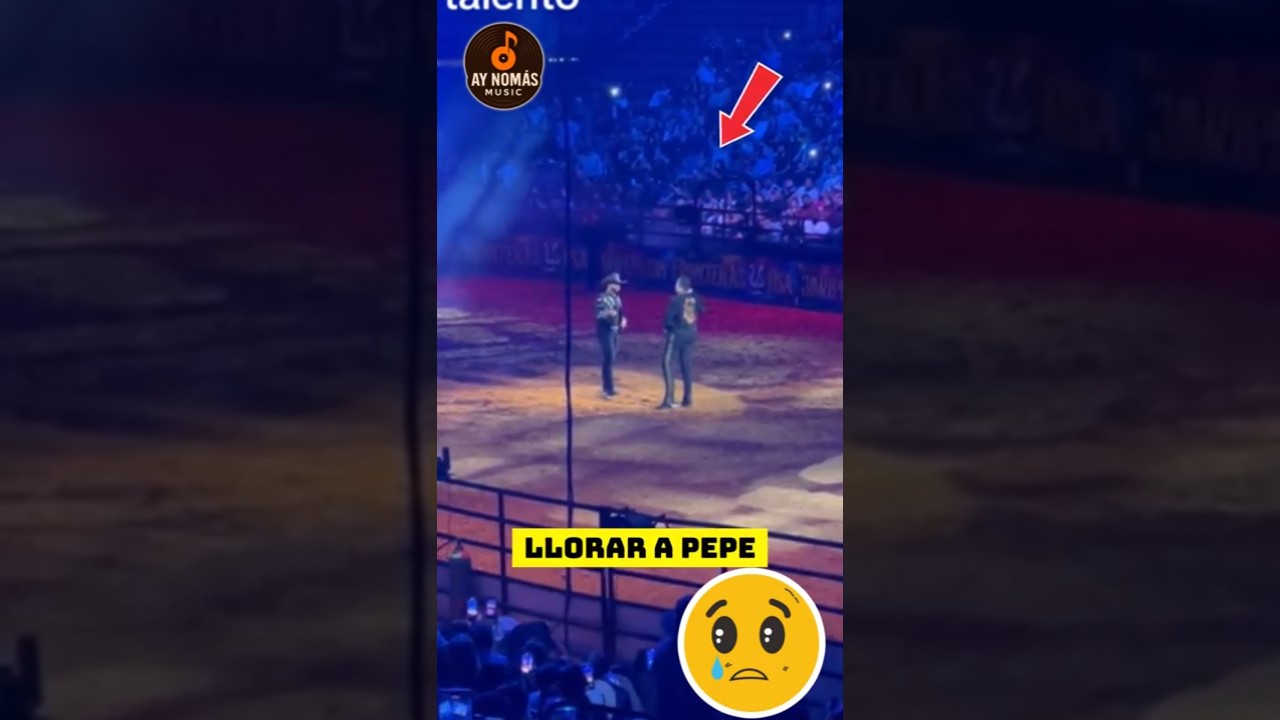 Emiliano Aguilar Hace Llorar A Pepe Aguilar 😢🎤