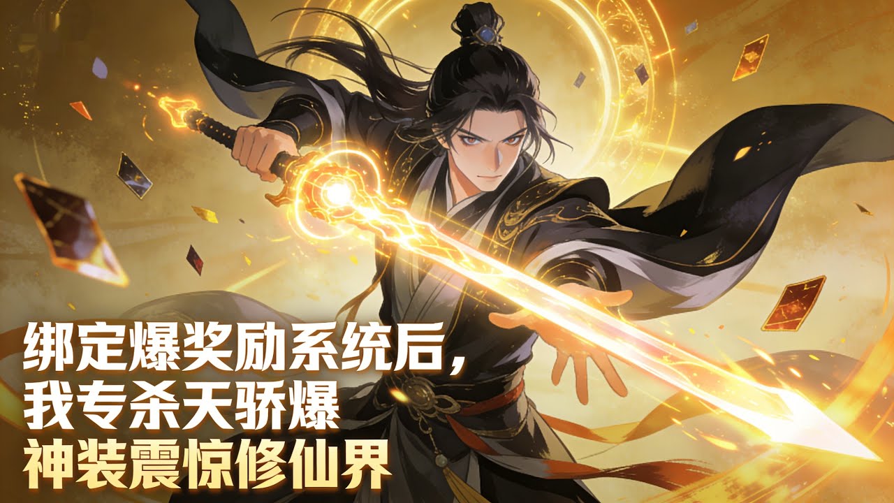 绑定爆奖励系统后，我专杀天骄爆神装震惊修仙界。斩杀天骄爆神装，我的修仙路全靠杀出来的！#小說推薦 #小說 #動漫 #劇情 #漫畫