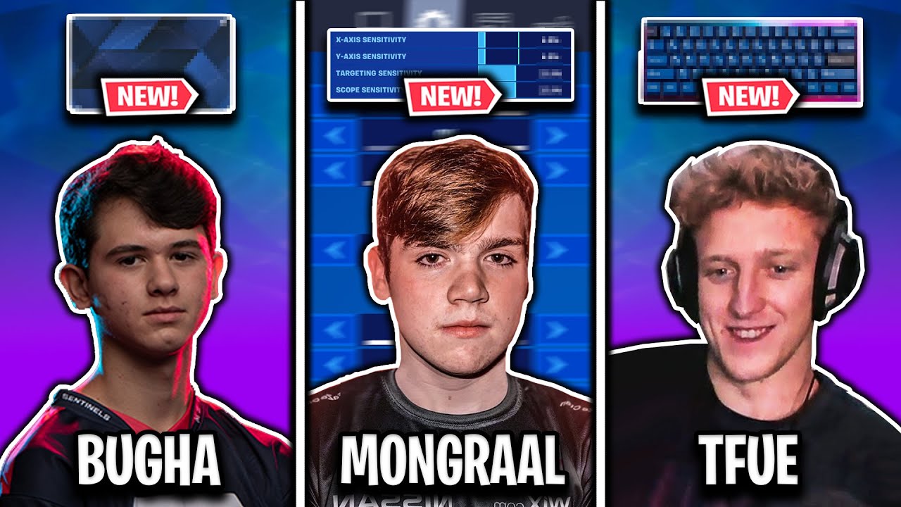 Bugha's NEW Mousepad, Mongraal's NEW SENS & Tfue's NEW Keyboard! (Pro Player Updates)