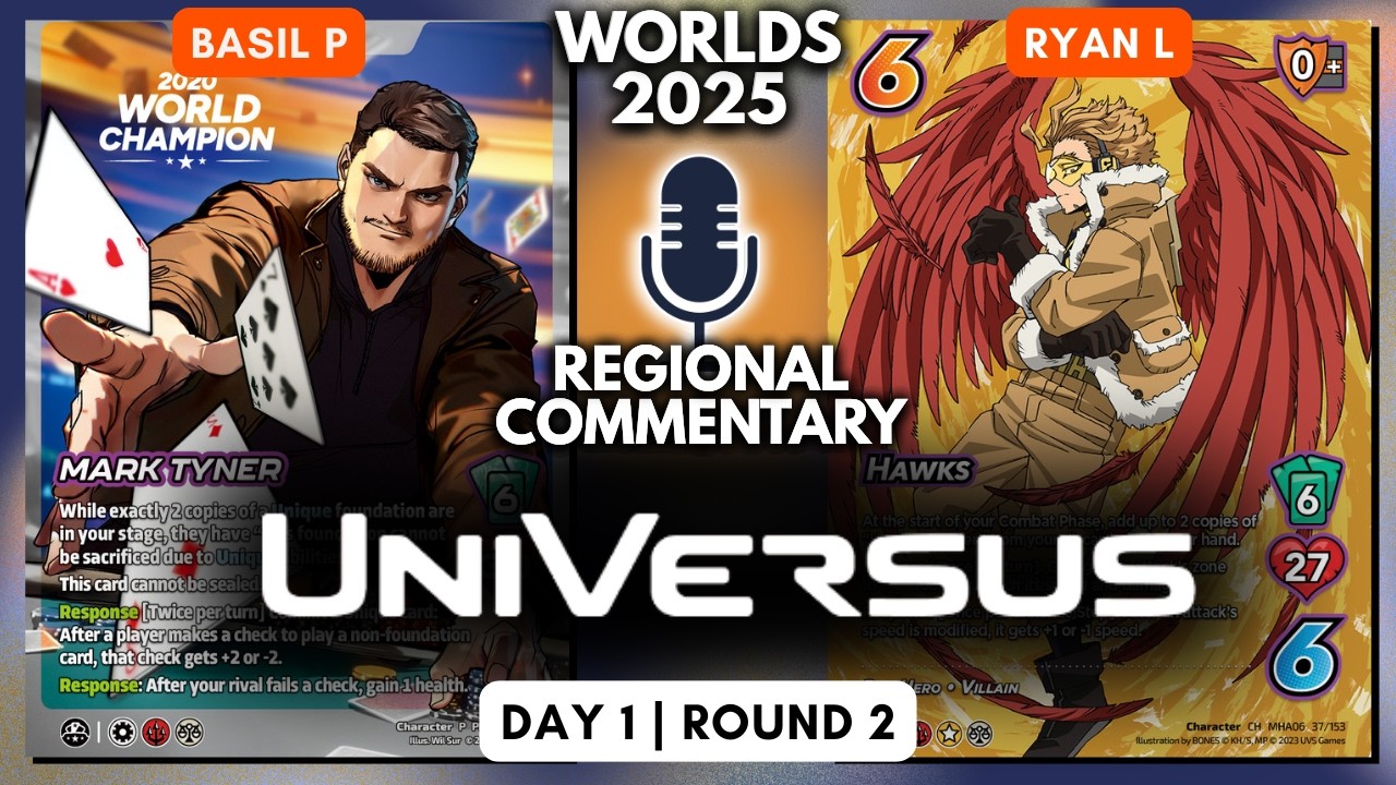 Mark Tyner VS Hawks | UniVersus 2025 Worlds Commentary