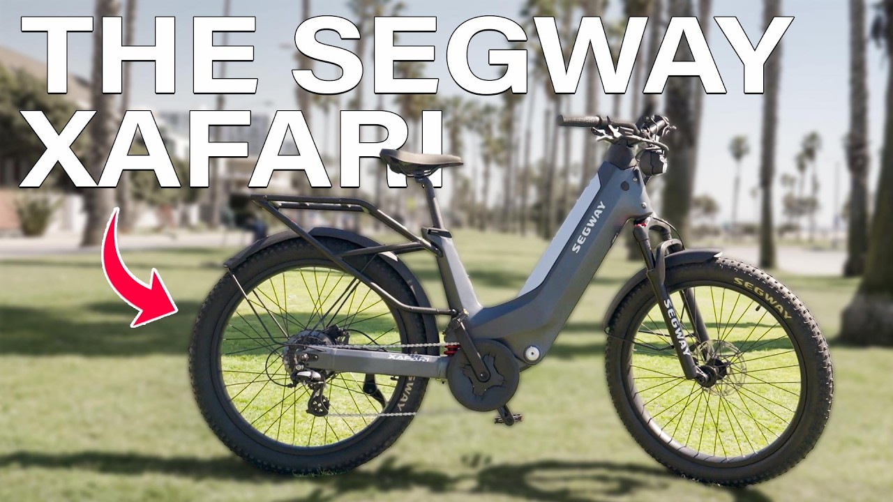 Did you know Segway makes eBIkes?  This is the Xafari.