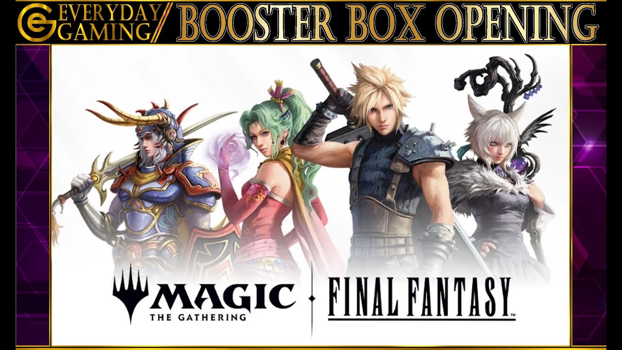 Everyday Gaming – Magic: The Gathering – Final Fantasy Play Booster Box (Box Opening)