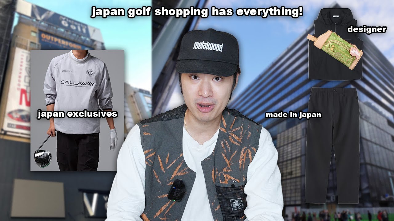 what i bought in japan (golf fashion edition) | where to shop in tokyo and kyoto