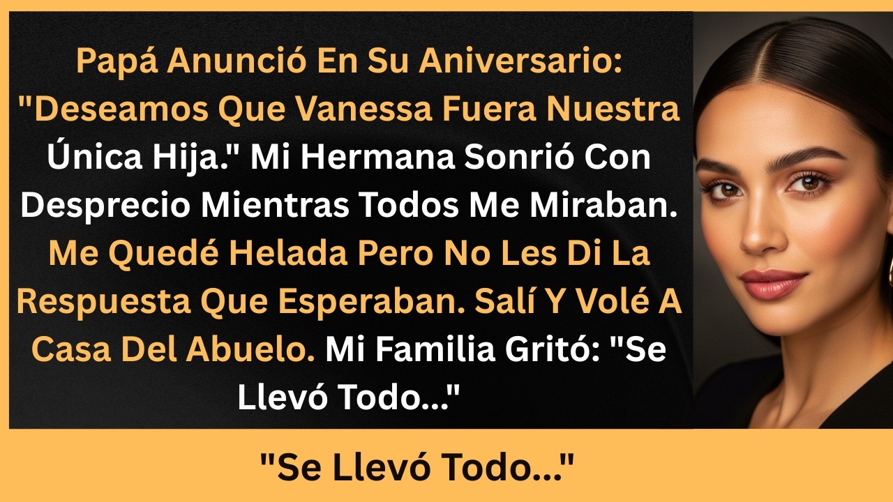 Papá Anunció En Su Aniversario Deseamos Que Vanessa Fuera Nuestra Única Hija Mi - Voz Latino