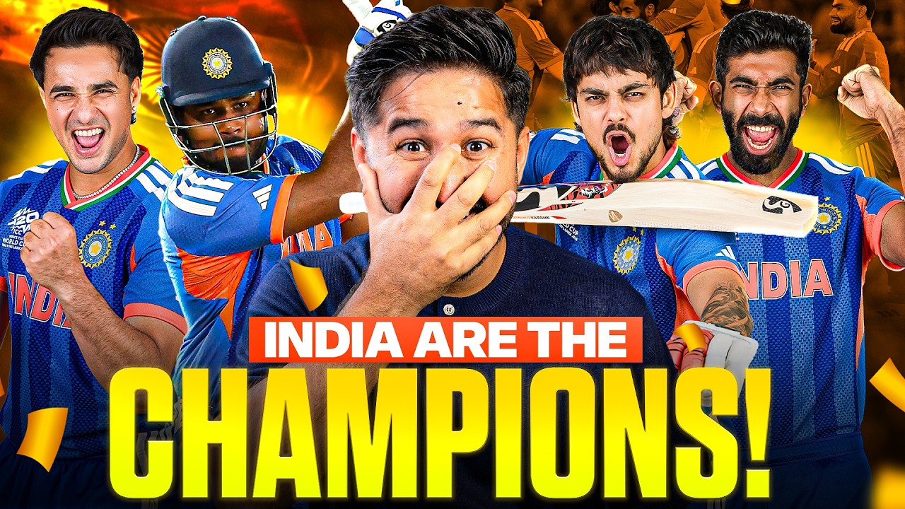 India Won the ICC T20 World Cup! Jasprit Bumrah 4/15 Destroys New Zealand | IND vs NZ Final Analysis
