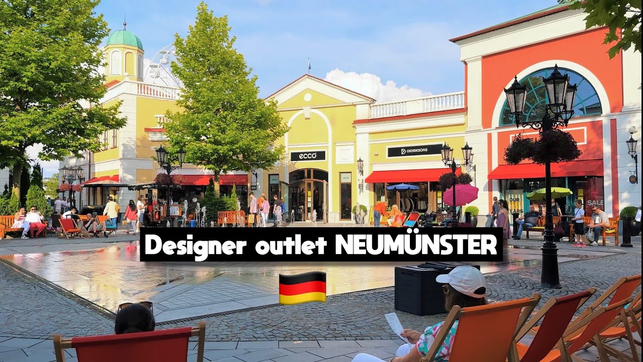 Walking tour in McArthurGlen Designer Outlet Neumünster 2024 4K 🇩🇪